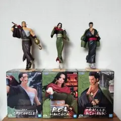 ONEPIECE クロコダイル&ハンコック&ミホーク 3体セット