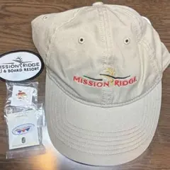 アメリカのスキー場ロゴ入りキャップOURAY