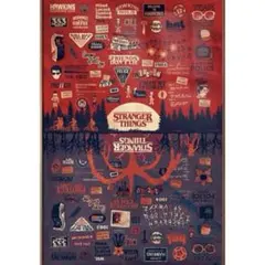 レア！新品未開封ストレンジャーシングスポスター 廃盤品