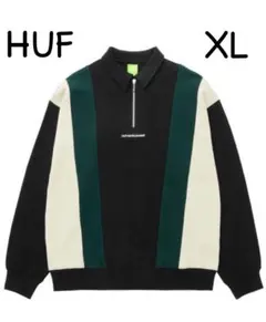 HUF WORLDWIDE 20周年記念 ハフ スウェット ハーフジップ XL