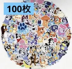 【Bluey 】ステッカーセット　100枚　ブルーイ