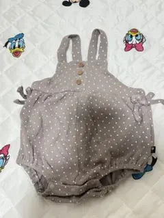 futafuta ドット　ロンパース　70