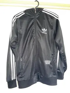 adidas ブラック ジャージ CHILE62 VINTAGE