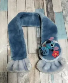 ▲ディズニー スティッチ マフラー