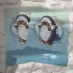 mofusand x KURA SUSHI クリアファイル 2枚セット