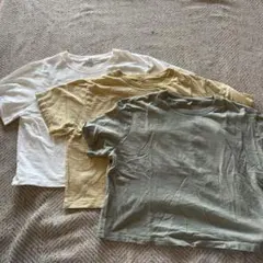 UNIQLO Tシャツ　ショート丈　3枚セット