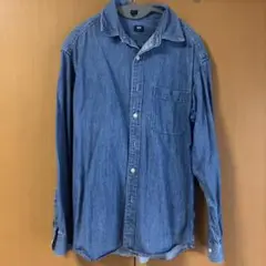 UNIQLO デニムシャツ サイズS ブルー