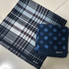 DKNY タオルハンカチとハンカチのセット