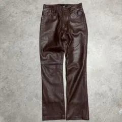 レザーパンツ カジュアルパンツ