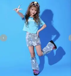 KOGYARU バースデイ　黒トップス　スカート　しっぽ５点セット　新品　130 KOGYARU バースデイ 黒トップス スカート しっぽ5点セット 新品