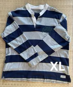 Eddie BauerエディーバウアーXL スタンドカラーラガーシャツ