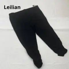 Leilian レリアン スウェットパンツ ブラック 2XL（3L）