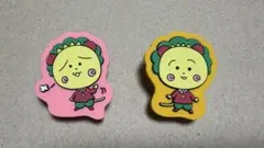 コジコジ　トレーディングラバークリップ2種