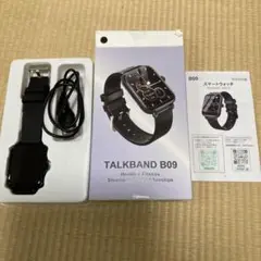 TALKBAND B09 スマートウォッチ 健康・フィットネス