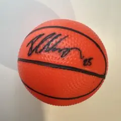 TUBC 25番　リース選手　サイン入り　オレンジバスケットボール