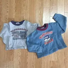 男の子90まとめ売り TINKERBELトレーナー2枚set