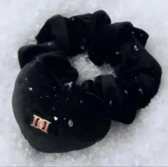 新品未使用 ダーリッチ ベロアヘアコフレ ノベルティ ハートベロアシュシュ