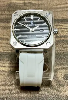 スクエア アナログクォーツ腕時計(稼働品/Dバックル付)