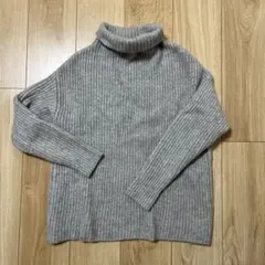 タートルネック長袖