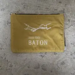 PASS THE BATON クラッチバッグ イエローのサムネイル