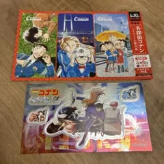 名探偵コナン 未来屋書店　しおり　ステッカー　シール