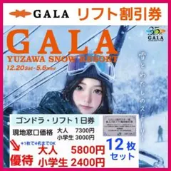 2026年最新】gala湯沢リフト券の人気アイテム - メルカリ