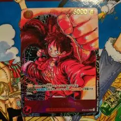 ルフィ sr パラレル 尾田栄一郎 ワンピースカード ST01-012 - メルカリ