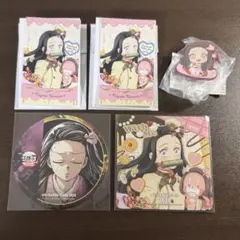 鬼滅の刃　竈門禰豆子　バレンタイン　フィナーレ　隊士　コースター　チョコ風カード