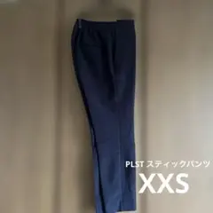 PLST スティックパンツ　ネイビー　XXS 秋冬のサムネイル