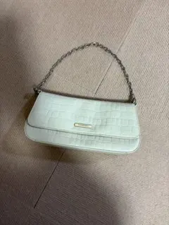 VIVAYOU ホワイトハンドバッグ
