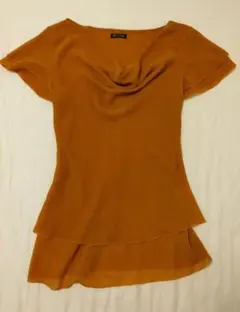 ヴィンテージブラウス　カットソー　半袖　チュニック　y2k　グランジ