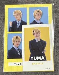 EBiDANオンラインくじBUDDiiS E賞ステッカーセット⑤YUMA