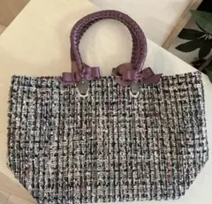 ⭐️美品⭐️レクリエイティブ　トートバッグ　ハンドバッグ　リボン　ビジュー　カスタム