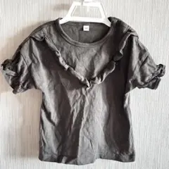バースデイ キッズ ドット柄 フリル Tシャツ 100cm