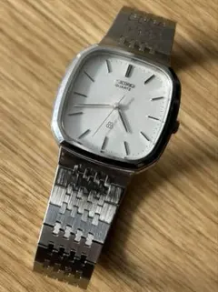 ヴィンテージ　SEIKOドルチェ　彫刻ケース　9641-5000 ツインクオーツ ヴィンテージ SEIKOドルチェ 彫刻ケース 9641-5000 ツイン