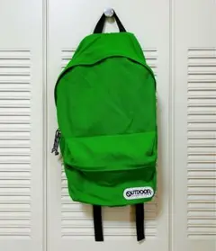 00s OUTDOOR グリーン 差し色 バックパック リュック円堂守city - メルカリ
