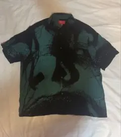 シュプリーム レーヨン シャツ ポロ supreme L デビル 手書き 星 Supreme(シュプリーム) Devil Rayon Shirt ホワイト サイズ M