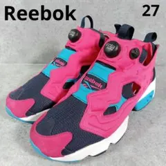 美品 廃盤✨️インスタポンプ フューリー ピンク/ネイビー　【27】