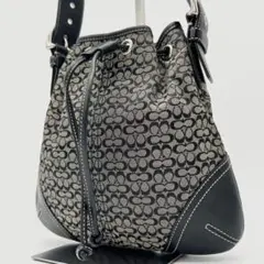 コーチ COACH シグネチャー リュック 巾着型 16556 - メルカリ