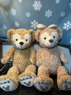 ダッフィー&シェリーメイ 高さ30cm ぬいぐるみセット