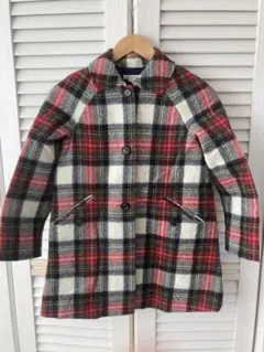 Bonpoint チェック柄コート