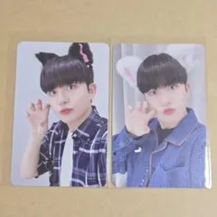 ATEEZ ジョンホ トレカ セット MAKESTAR OUTLAW 特典 猫耳