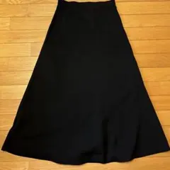 relume journal standard ロングスカート　ブラック