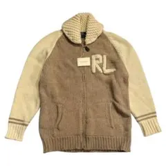 新品 未着用 ポロ ラルフローレン RLロゴ ウール ニット カウチン セーター