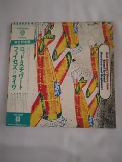 ロッドスチュワート・フエイセズ二ライブLPレコード盤