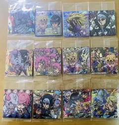 ジョジョの奇妙な冒険　ウエハース 黄金の風　5部　豪華12枚セット