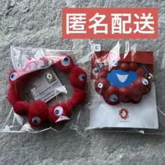 ミャクミャク　カバンに付けられるぬいぐるみ　ロゴマーク　ミニお面　大阪万博