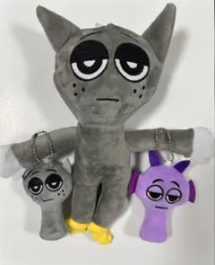 スプランキー　ぬいぐるみ・ボールチェーン付きマスコット