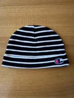 Champion ベビー用ストライプニット帽 44cm