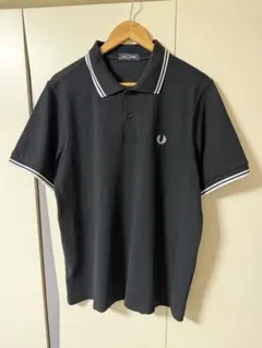 FRED PERRY フレッドペリー ポロシャツ ブラック ティップライン Lのサムネイル